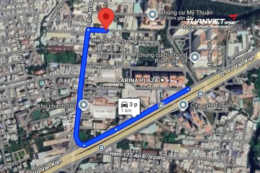 Sân cầu lông Hoàng Vy - Sân cầu lông Quận 8