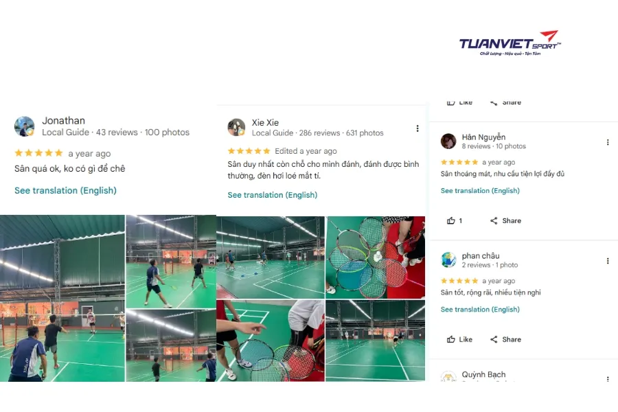 Sân cầu lông Aka Badminton Center - Sân cầu lông Thành phố Hồ Chí Minh