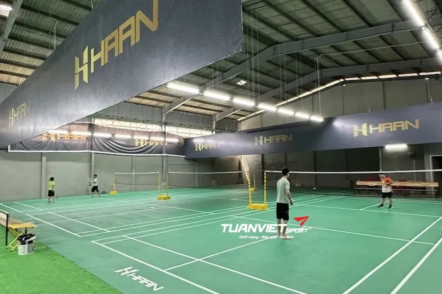 Sân cầu lông HAAN BADMINTON CLUB - Sân cầu lông Quận Bình Tân