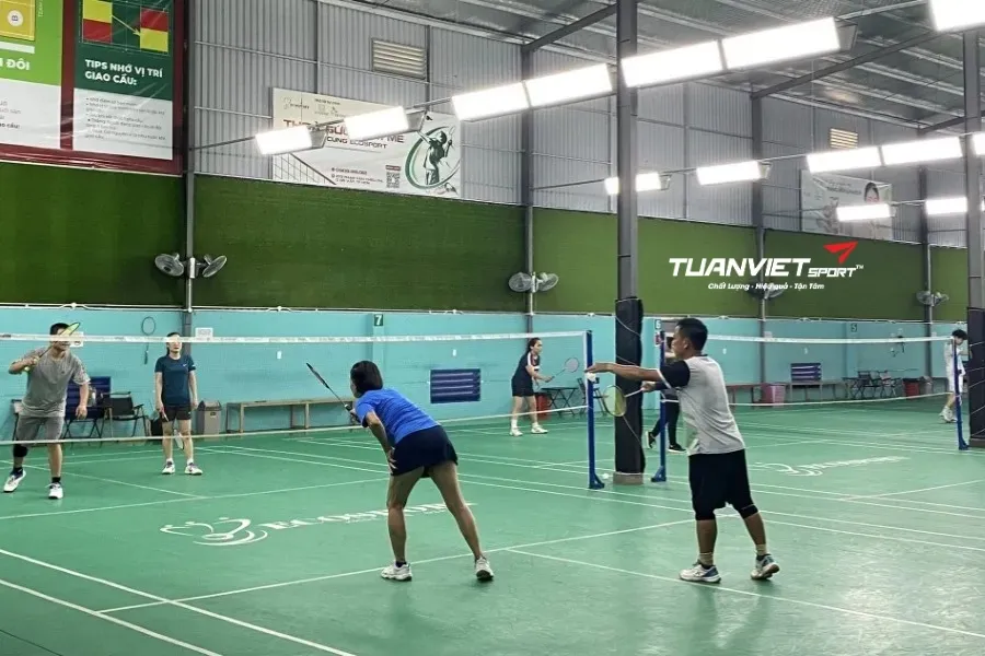 Sân cầu lông Ventra Badminton - Sân cầu lông quận Gò Vấp