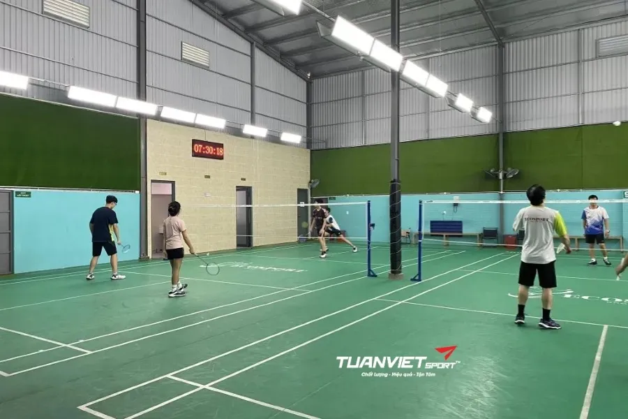 Sân cầu lông Ventra Badminton - Sân cầu lông quận Gò Vấp