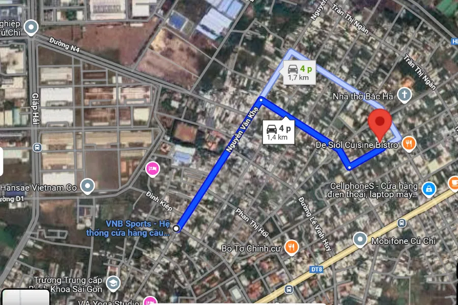 sân Cầu lông Huyện Củ Chi