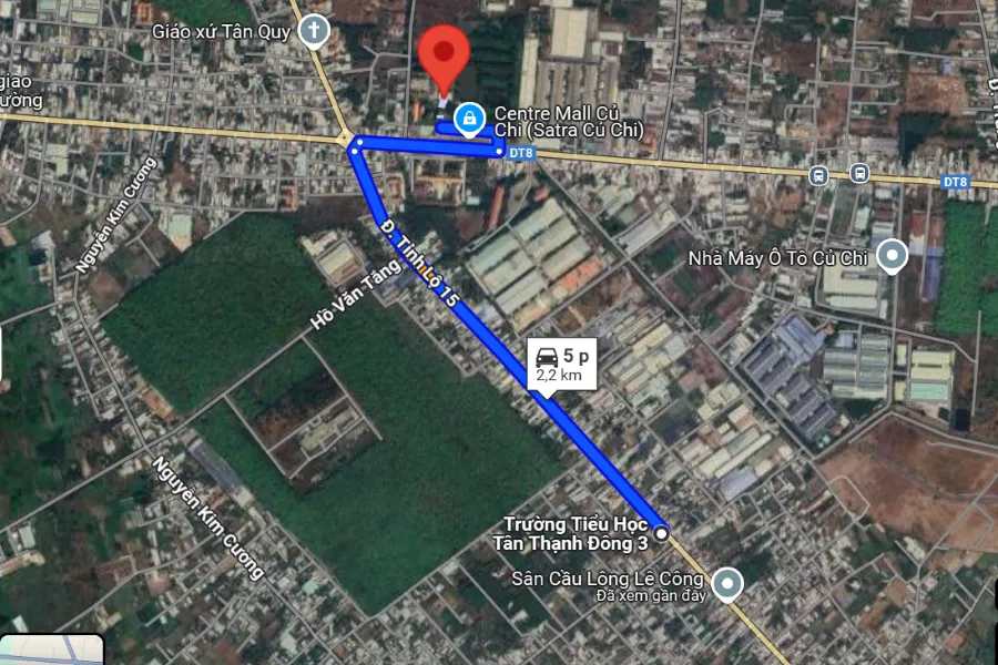 sân Cầu lông Huyện Củ Chi