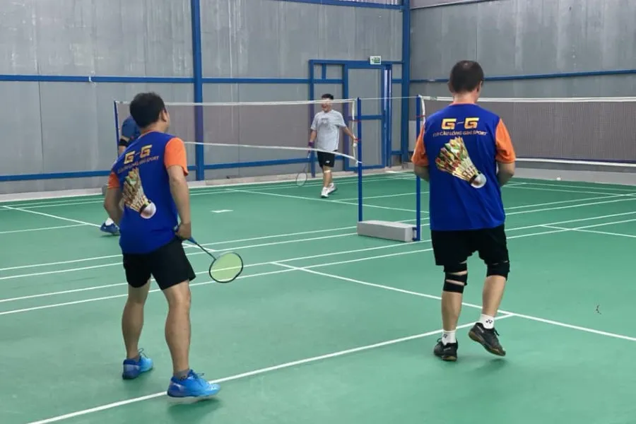 s&acirc;n Cầu l&ocirc;ng Huyện H&oacute;c M&ocirc;n