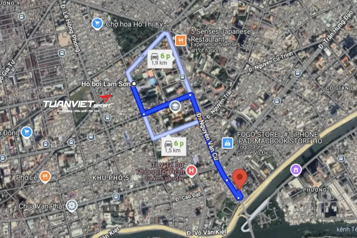 Sân cầu lông Cầu Kho - Sân cầu lông Quận 1