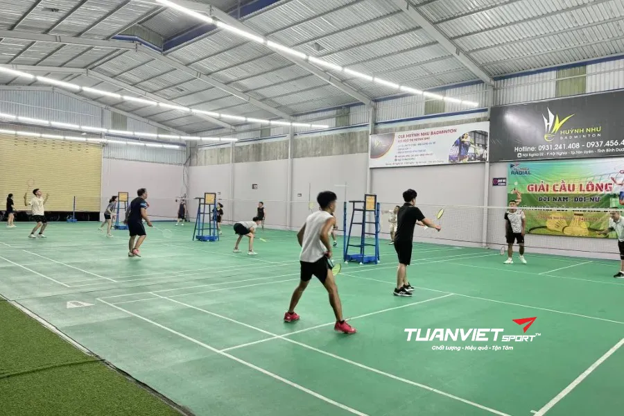 S&acirc;n Cầu L&ocirc;ng Huỳnh Như - S&acirc;n Cầu l&ocirc;ng tại Th&agrave;nh phố T&acirc;n Uy&ecirc;n tỉnh B&igrave;nh Dương (TP.HCM mới)