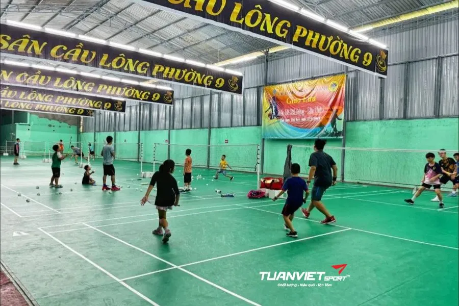 Sân cầu lông Phường 9 - Sân cầu lông Bà Rịa Vũng Tàu
