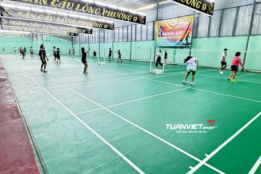 Sân cầu lông Phường 9 - Sân cầu lông Bà Rịa Vũng Tàu