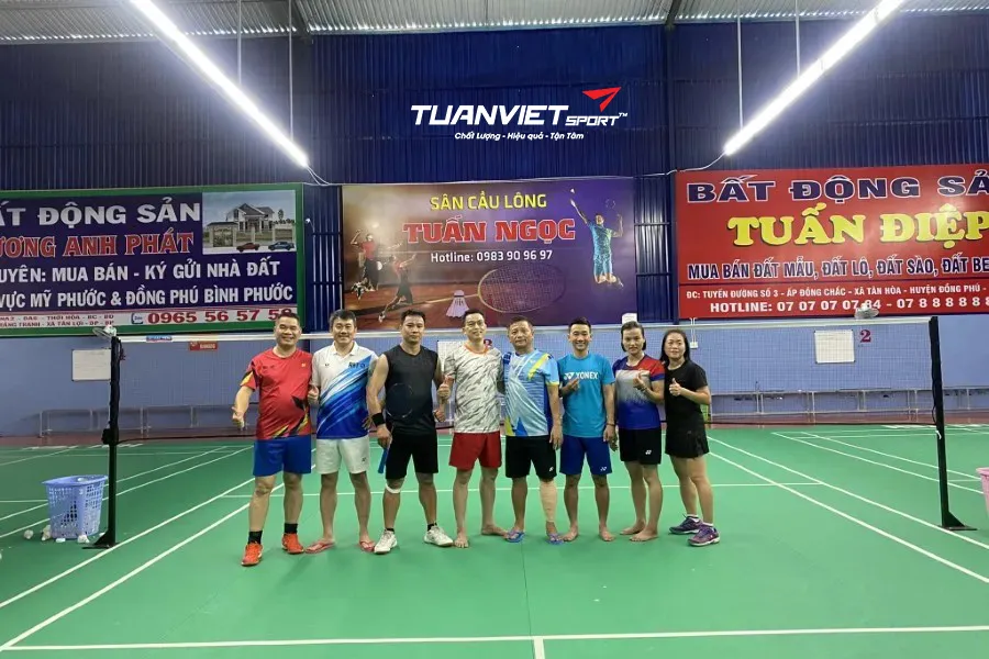 S&acirc;n Cầu L&ocirc;ng Tuấn Ngọc - S&acirc;n Cầu l&ocirc;ng tại Th&agrave;nh phố Bến C&aacute;t