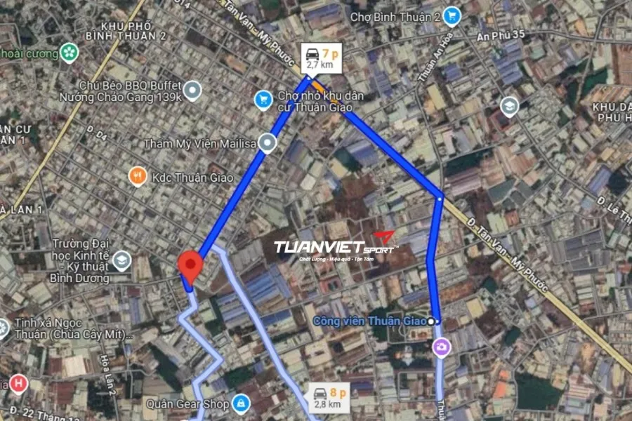 Sân cầu lông Yo TSB - Sân cầu lông Thành phố Thuận An