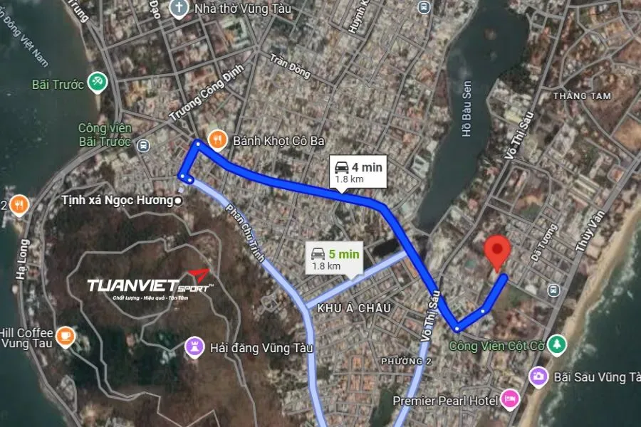 Sân Cầu Lông Thanh Niên Vũng Tàu - Sân cầu lông Bà Rịa - Vũng Tàu