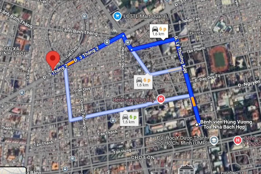 sân cầu lông Quận 11