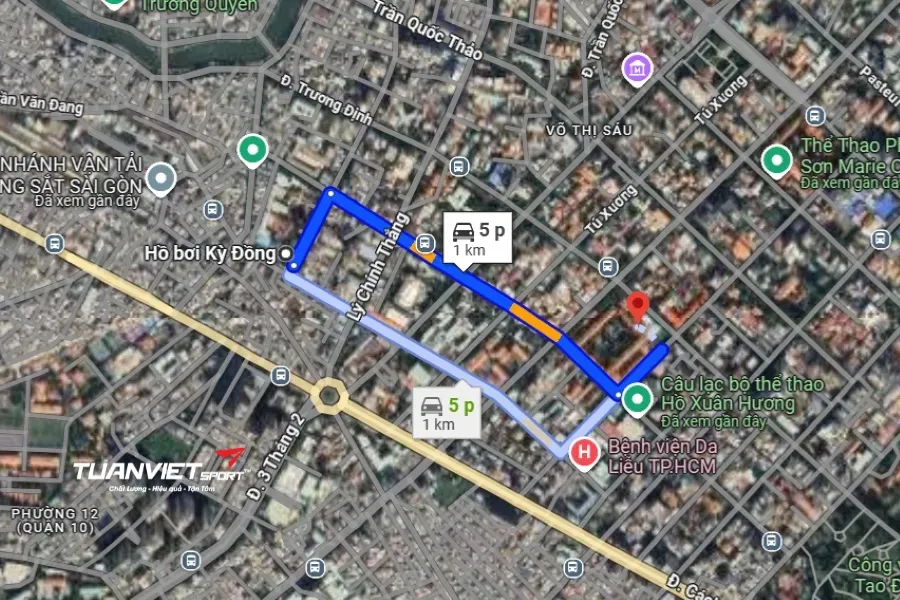 Sân cầu Lông Trường THPT Nguyễn Thị Minh Khai - Sân cầu lông Quận 3