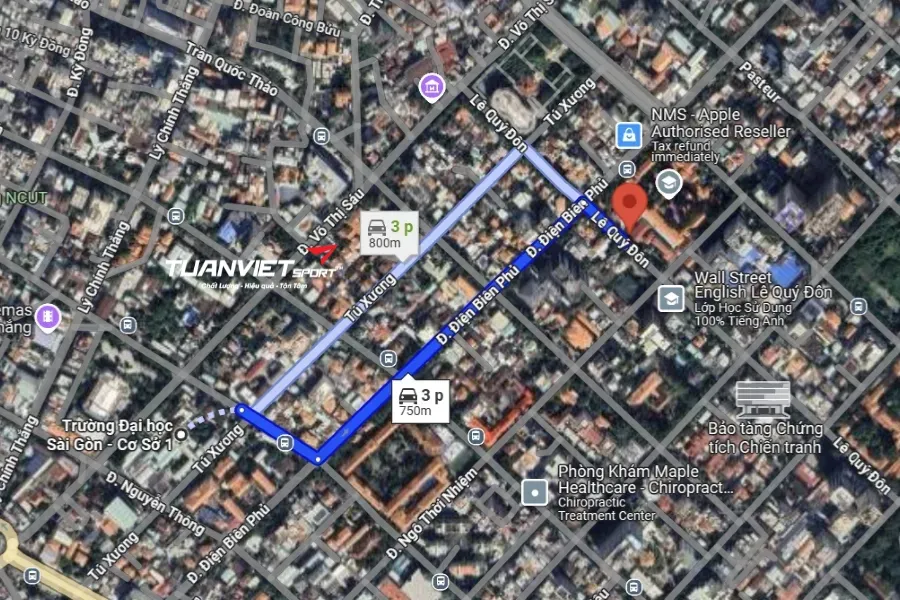 Sân cầu lông Marie Curie - Sân cầu lông Quận 3