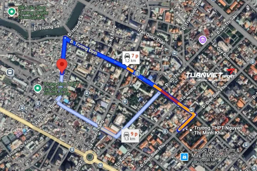 Sân Cầu Lông NCUT - Sân cầu lông Quận 3