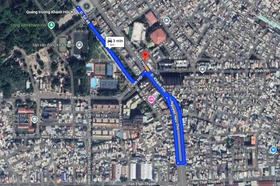 Sân cầu lông Tân Cảng - Sân cầu lông Quận 4