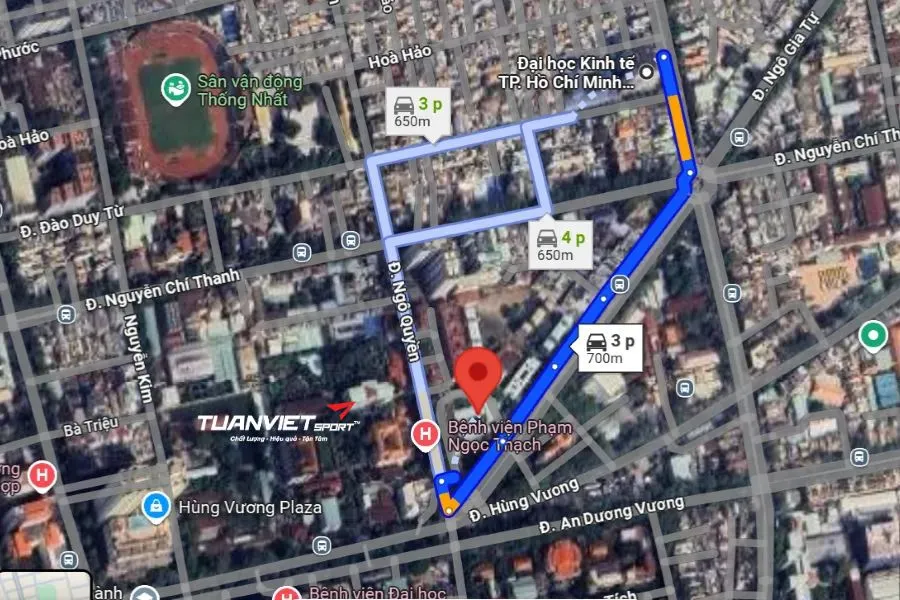 Sân Cầu Lông Trung Tâm Giáo dục Thường xuyên Chu Văn An  - Sân cầu lông Quận 5