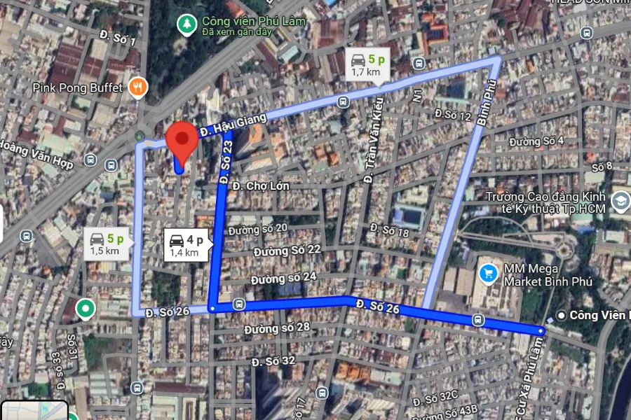 sân Cầu lông Quận 6 - TP Hồ Chí Minh