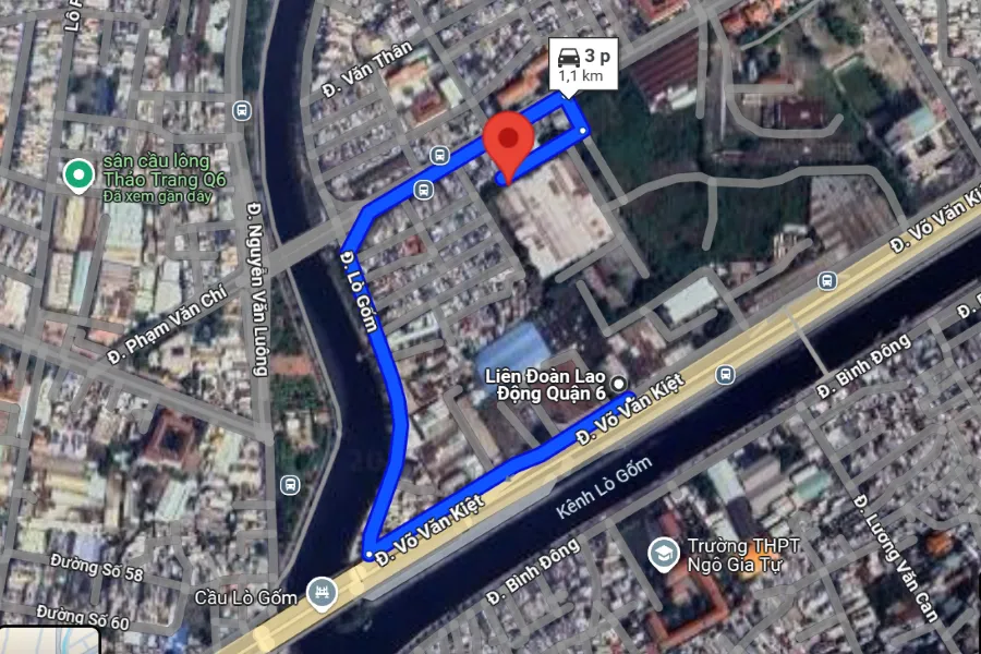 sân Cầu lông Quận 6 - TP Hồ Chí Minh