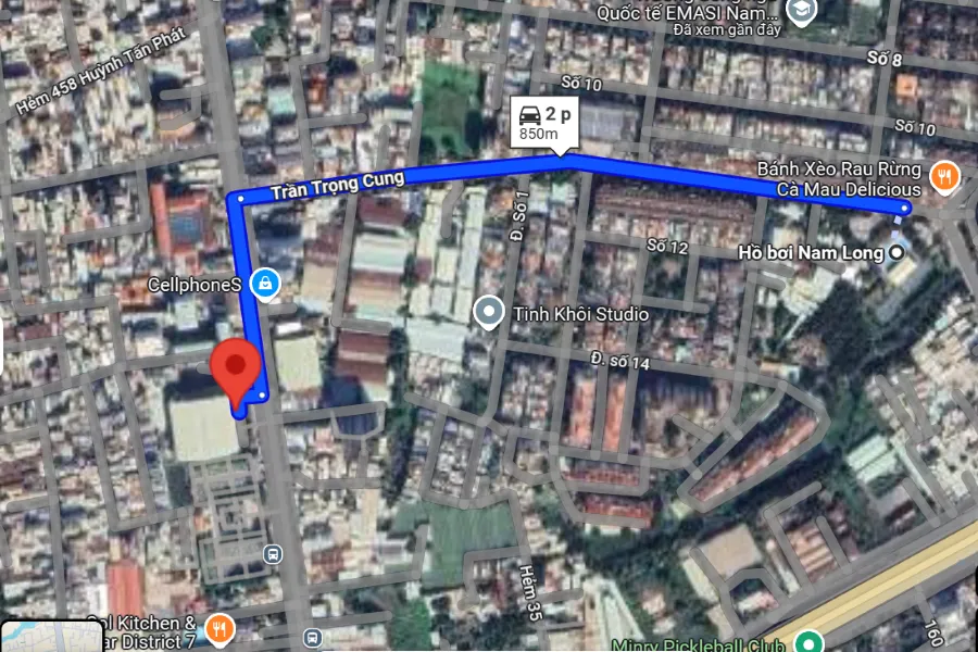 sân Cầu lông Quận 7