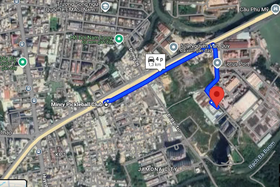 sân Cầu lông Quận 7