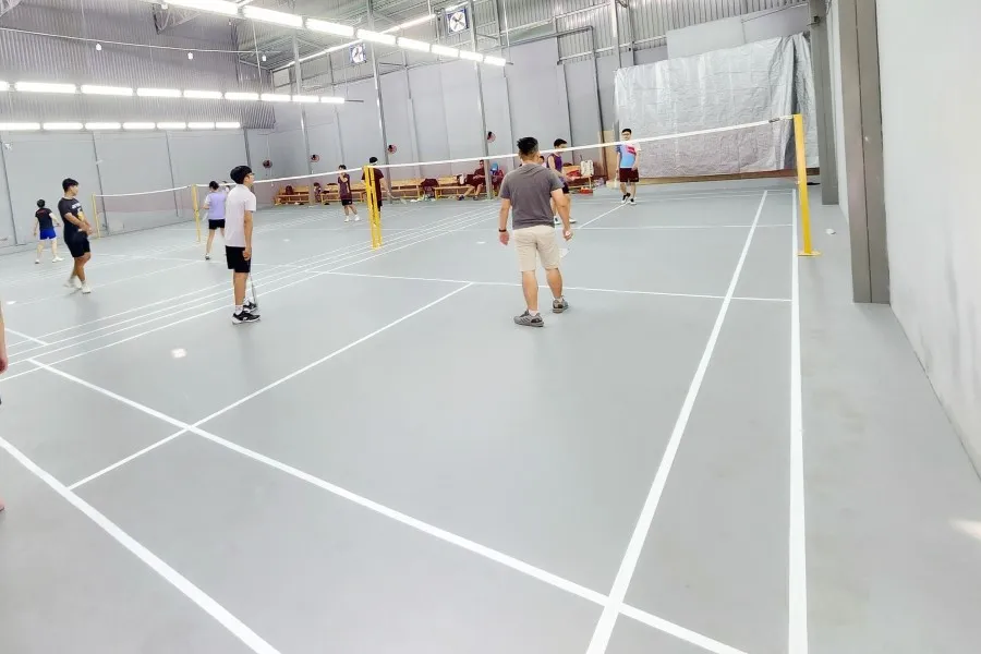 sân cầu lông Quận 8 - Hoàng Vy