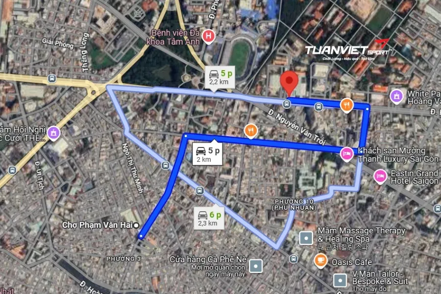 Sân cầu lông PooC - Sân cầu lông quận Phú Nhuận