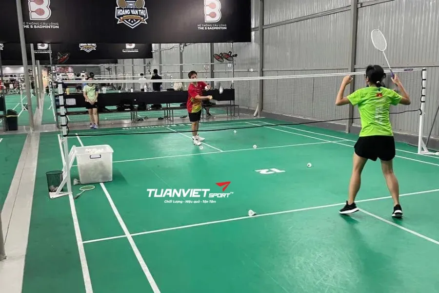 Sân cầu lông The B Hoàng Văn Thụ - Badminton & Pickleball - Sân cầu lông quận Phú Nhuận