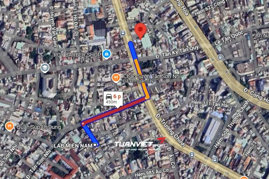 Sân cầu lông 632 Trường Chinh - Sân cầu lông quận Tân Bình