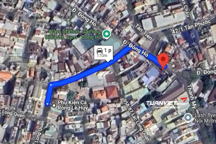 Sân cầu lông Đông Hồ - Sân cầu lông quận Tân Bình