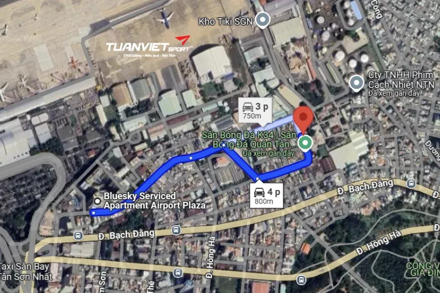 Sân cầu lông K34 - Sân cầu lông quận Tân Bình