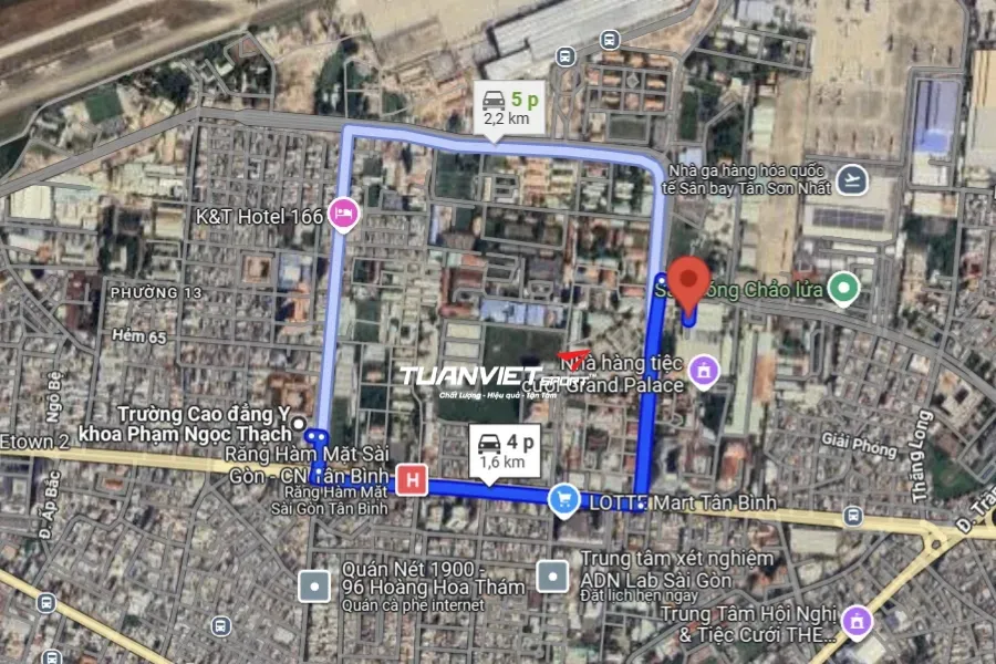 Sân cầu lông 18B Cộng Hoà - Sân cầu lông quận Tân Bình