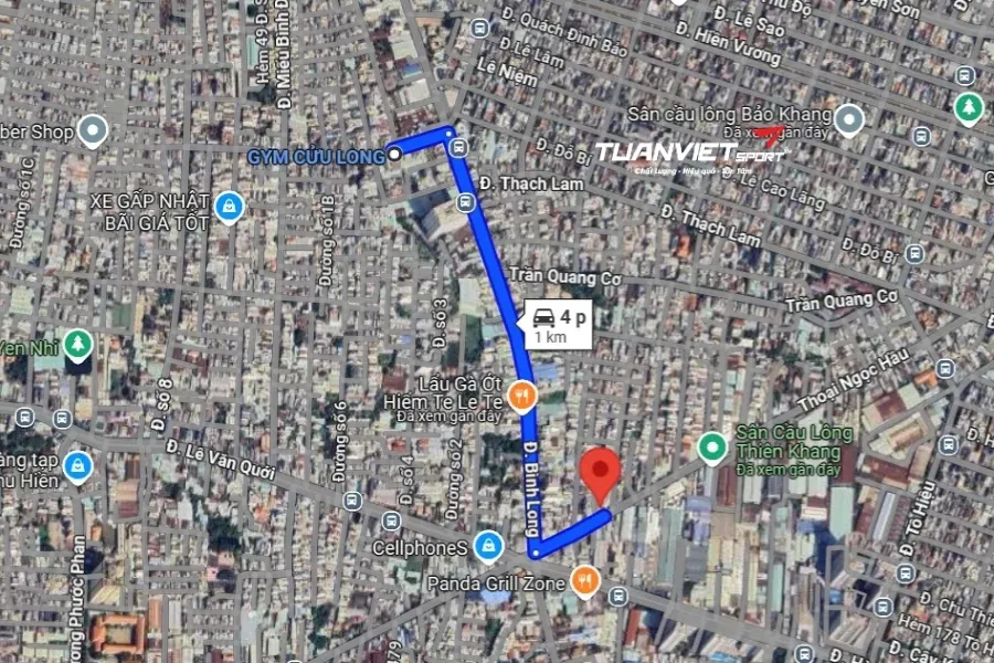 Sân Cầu Lông Nhóm Bạn - sân cầu lông Quận Tân Phú