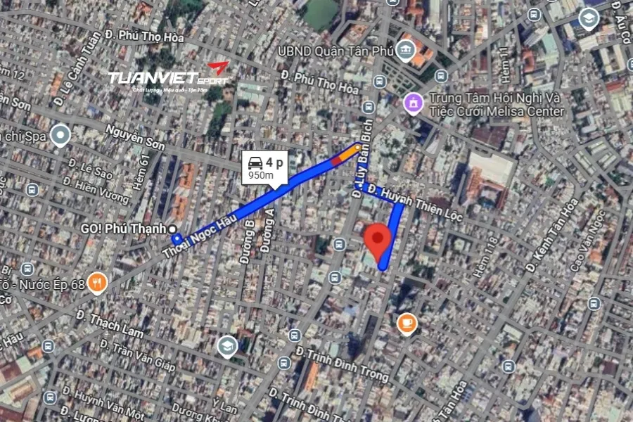 Sân cầu lông Tấn Phúc - Sân cầu lông quận Tân Phú