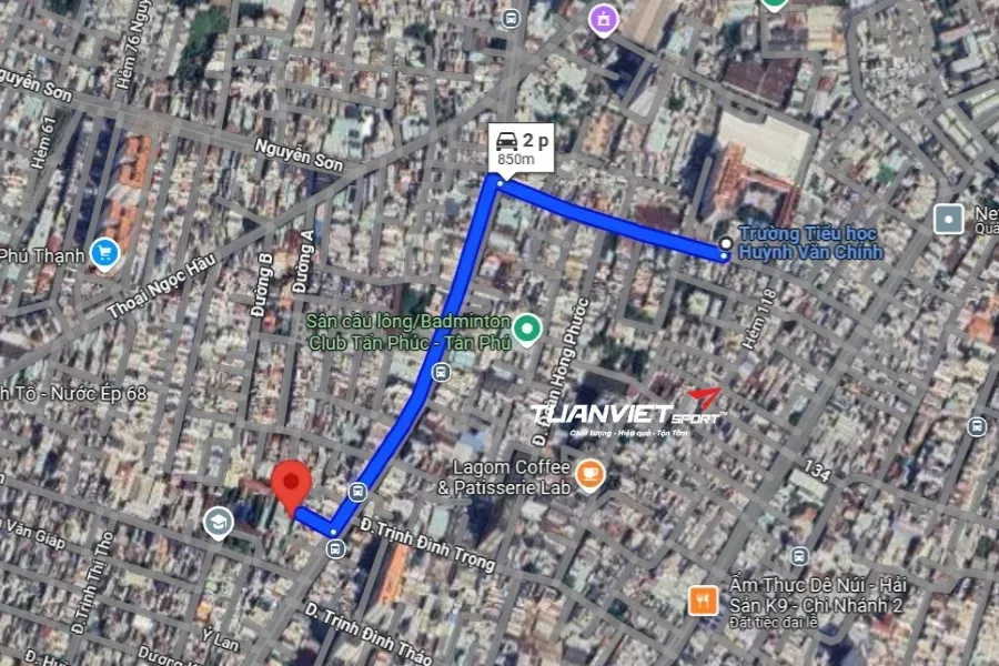 Sân cầu lông Jardin - Sân cầu lông Quận Tân Phú