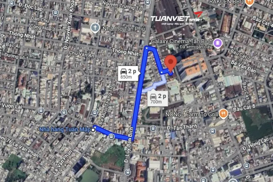 Sân Cầu Lông ABC - Sân cầu lông Quận Tân Phú