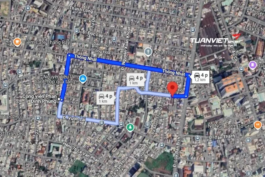 Sân cầu lông Ecosport - Sân cầu lông Quận Tân Phú