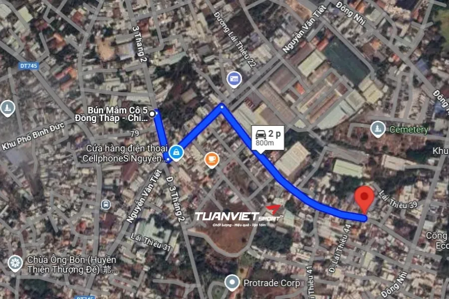 Sân cầu lông HB Badminton - Sân cầu lông Quận Tân Phú