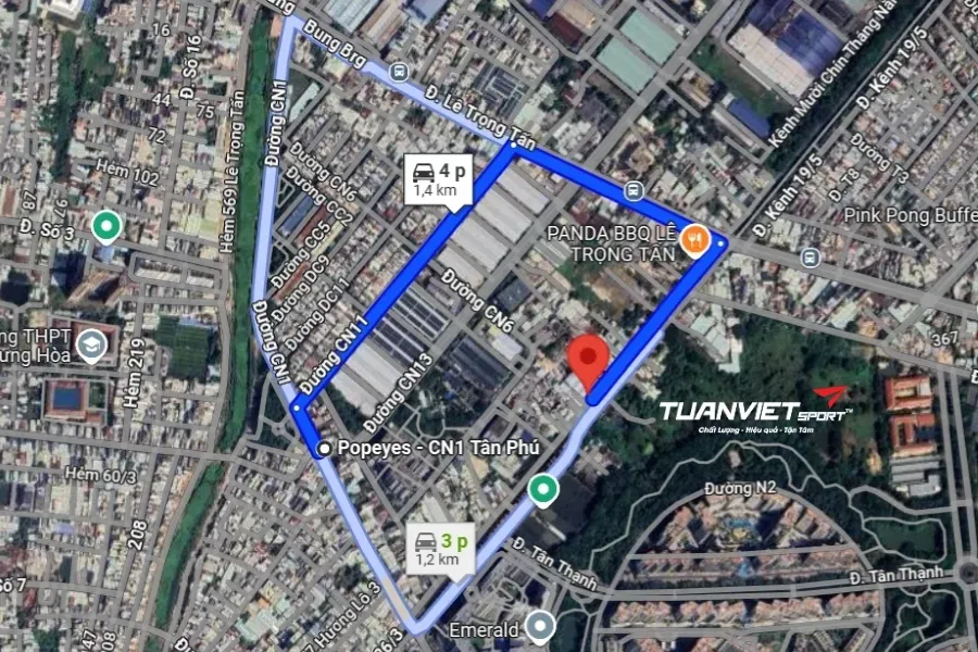 Sân cầu lông SD - Sân cầu lông Quận Tân Phú