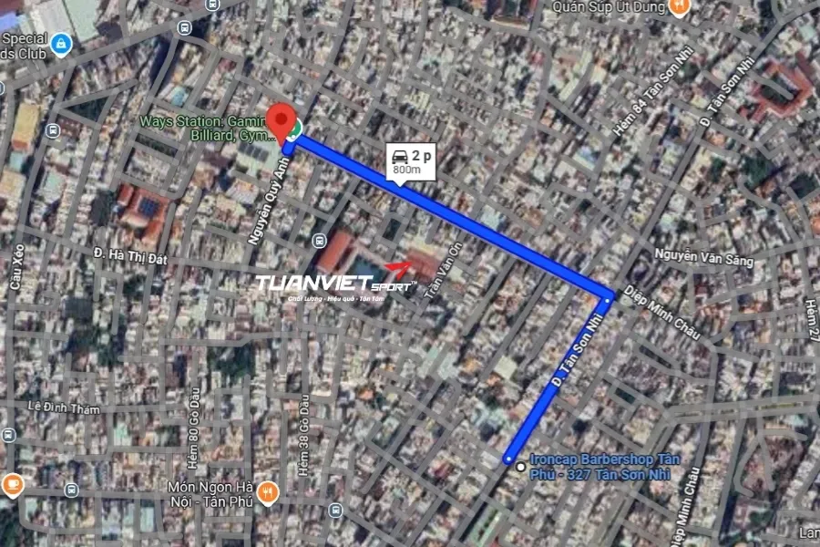 Sân cầu lông Ways Station Tân Phú - Sân cầu lông Quận Tân Phú