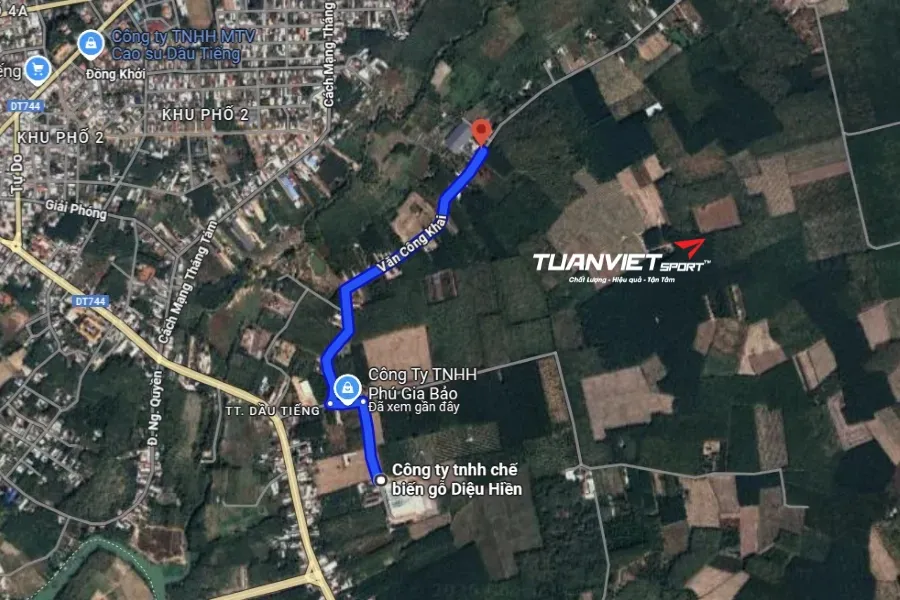 S&acirc;n cầu l&ocirc;ng Kim Tuyến&nbsp;- S&acirc;n cầu l&ocirc;ng Huyện Dầu Tiếng