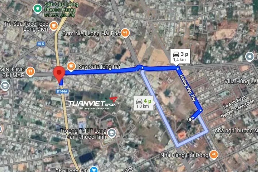 Sân Cầu Lông DS7 - Sân cầu lông Bà Rịa Vũng Tàu