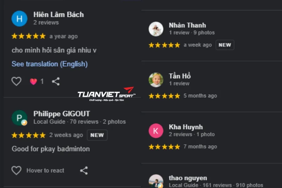 Sân Cầu Lông Ngọc Hội - Sân cầu lông Khánh Hòa