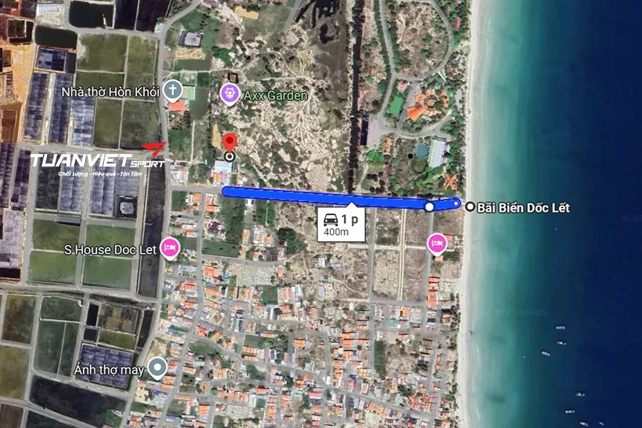 Ảnh vệ tinh Sân cầu lông An Bảo Khương - Sân cầu lông Tỉnh Khánh Hòa