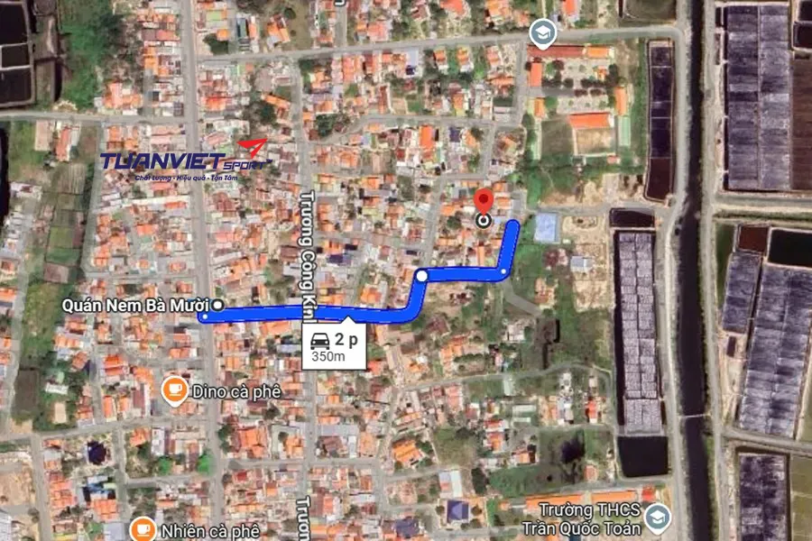 Ảnh vệ tinh Sân cầu lông Thịnh Phát - Sân cầu lông Tỉnh Khánh Hòa