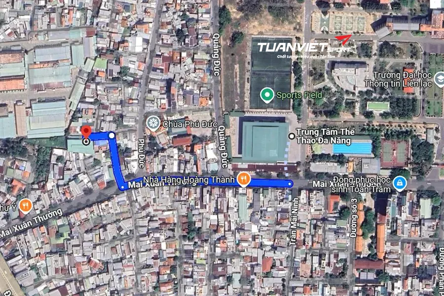 Ảnh vệ tinh Clb cầu lông Phú Đức - Sân cầu lông Tỉnh Khánh Hòa