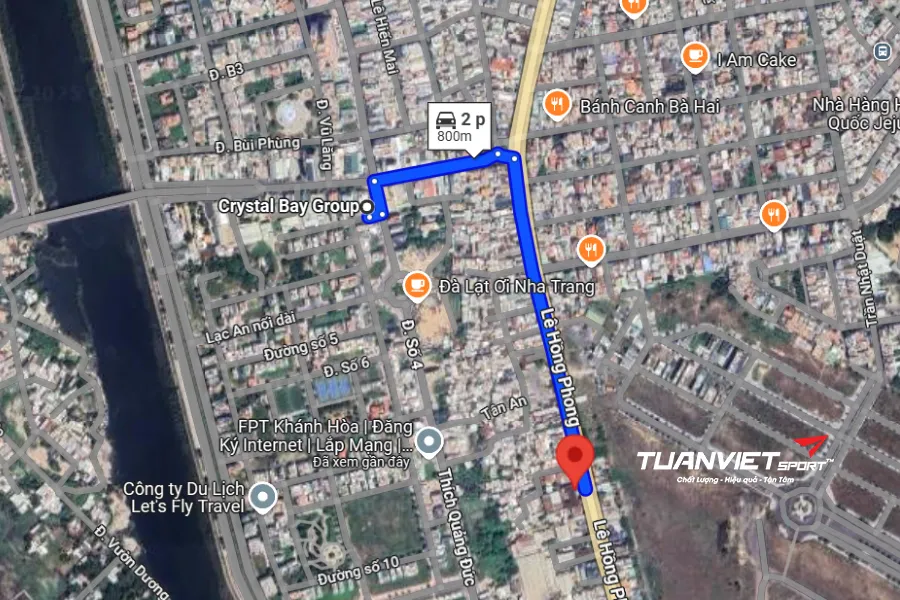 Ảnh vệ tinh Sân cầu lông Lita - Sân cầu lông tỉnh Khánh Hòa