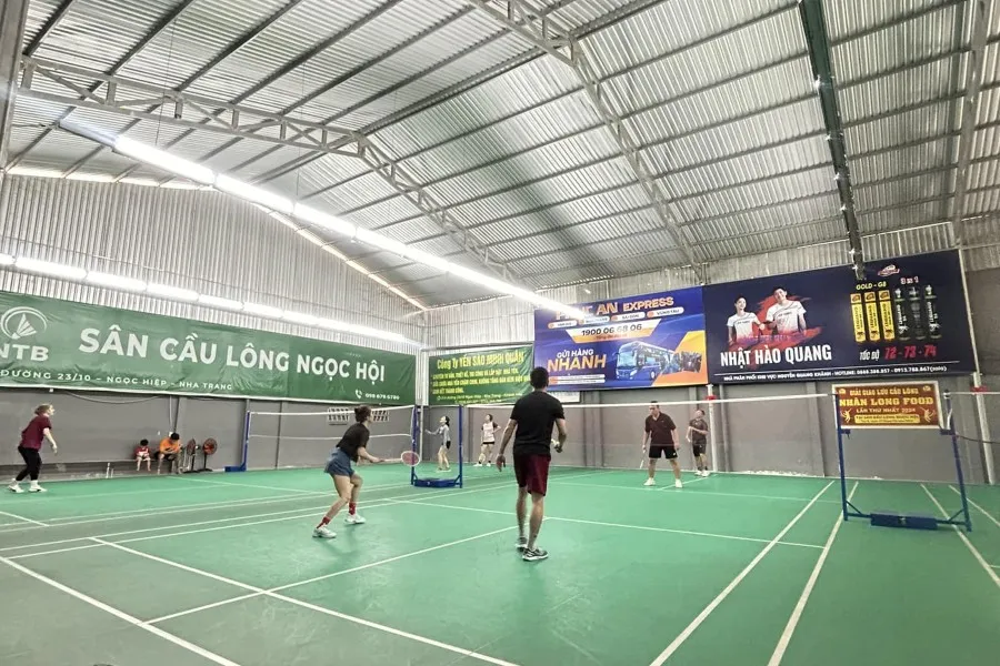Sân cầu lông Ngọc Hội - Sân cầu lông tỉnh Khánh Hòa