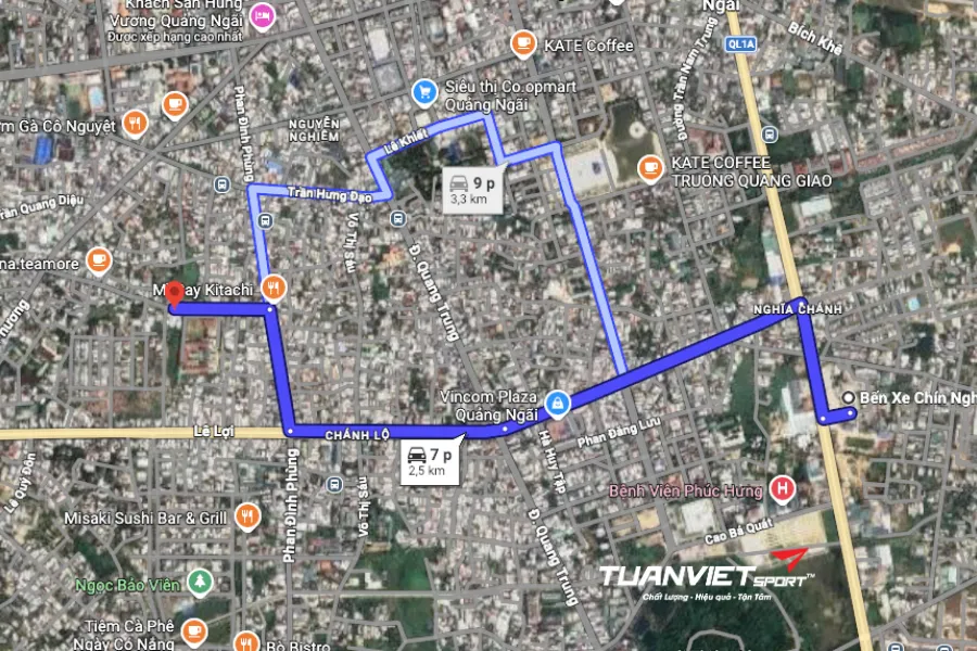 Sân cầu lông Thầy Vân - Sân cầu lông tỉnh Quảng Ngãi