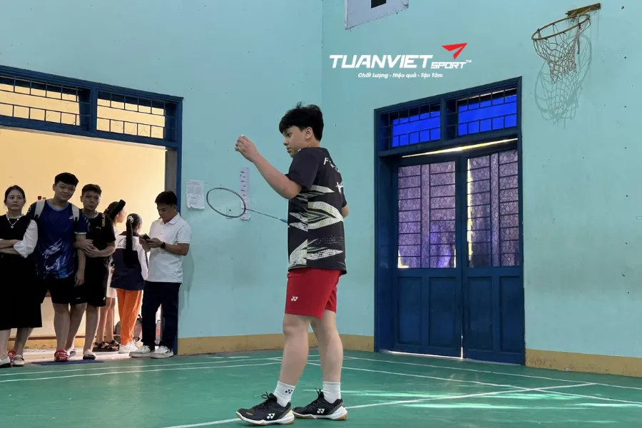 Sân cầu lông CLB Trường THCS Trần Phú